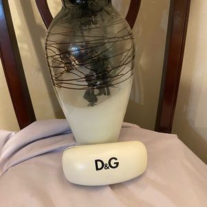 D&G Eyeglass off white Case